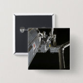 De robotarm van de Japanse Experiment Modu Vierkante Button 5,1 Cm (Voorkant /achterkant)