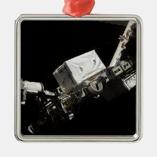 De robotarm van het systeem met afstandsbediening metalen ornament (Voorkant)