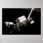 De robotarm van het systeem met afstandsbediening poster (Voorkant)