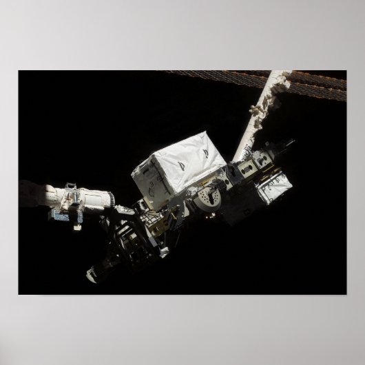 De robotarm van het systeem met afstandsbediening poster (Voorkant)