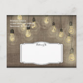 De Robuuste Lichten branden sparen de Briefkaarten (Achterkant)