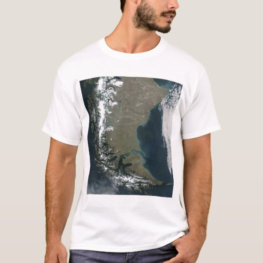 De robuuste, met sneeuwklemmen beklede Andes T-shirt (Voorkant)