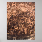 De Rochester Panel Pictograph Utah Poster (Voorkant)