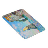 De Rock Needle en de Porte d'Aval Claude Monet Magneet (Rechterzijde)