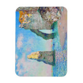 De Rock Needle en de Porte d'Aval Claude Monet Magneet (Verticaal)