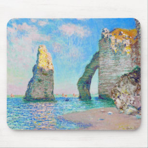 De Rock Needle en de Porte d'Aval Claude Monet Muismat