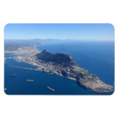 De Rock of Gibraltar koelkast magneet (Horizontaal)