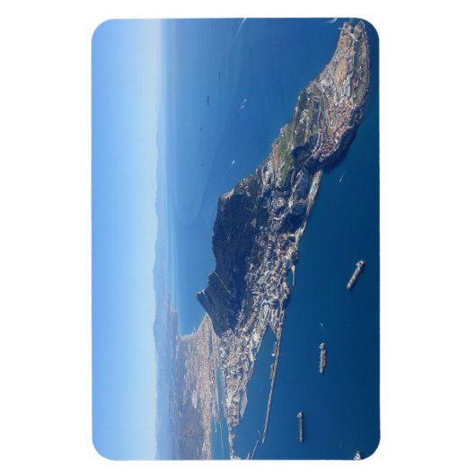 De Rock of Gibraltar koelkast magneet (Verticaal)