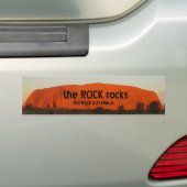 de ROCK-stenen, OUTBACK AUSTRALIË Bumpersticker (Op auto)