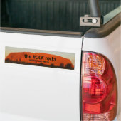 de ROCK-stenen, OUTBACK AUSTRALIË Bumpersticker (Op Truck)