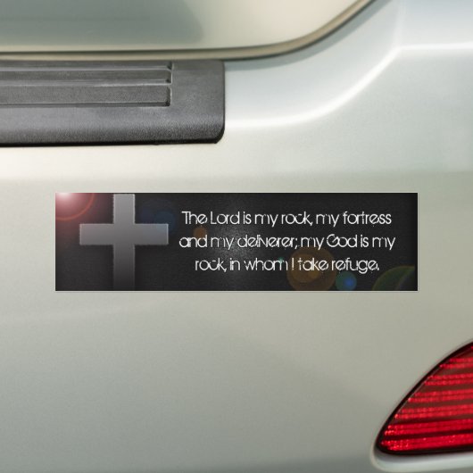 De rockbumper sticker (Op auto)