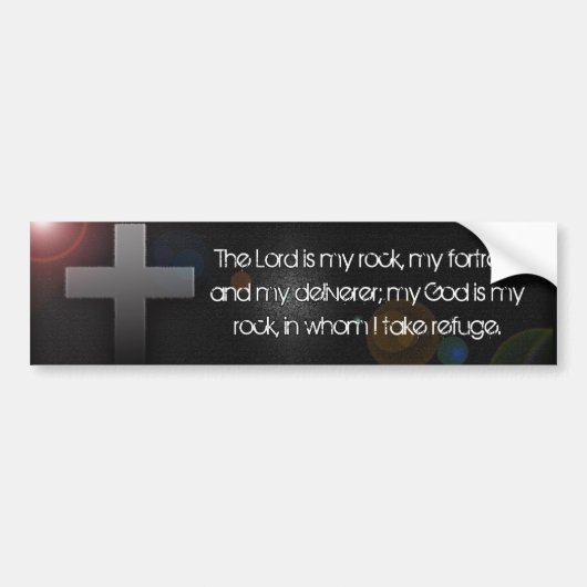 De rockbumper sticker (Voorkant)