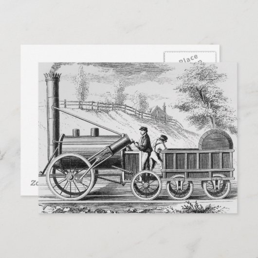 De "Rocket" Briefkaart (Voorkant / Achterkant)