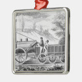 De "Rocket" Metalen Ornament (Links)