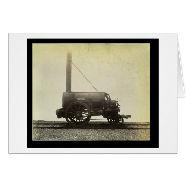 De 'Rocket', ontworpen door George Stephenson (178 (Voorkant Horizontaal)