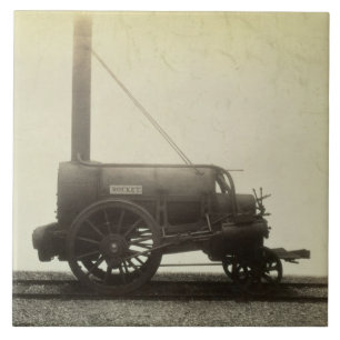 De 'Rocket', ontworpen door George Stephenson (178 Tegeltje