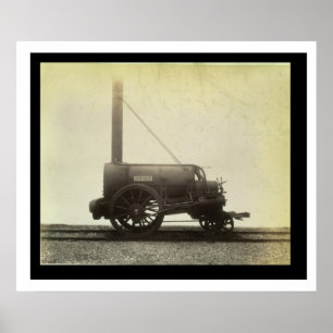 De 'Rocket' van George Stephenson (1781-1) Poster