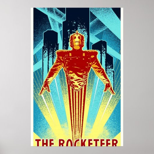De Rocketeer Poster (Voorkant)
