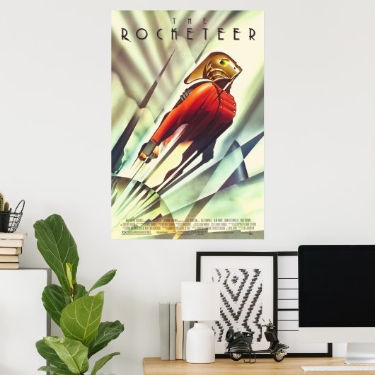 De Rocketeer Poster (Thuiskantoor)