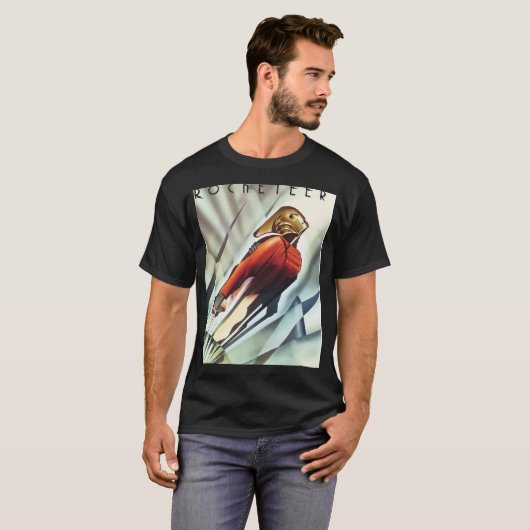 De Rocketeer T-shirt (Voorkant volledig)
