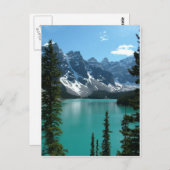De Rockies - Moraine Lake Briefkaart (Voorkant / Achterkant)