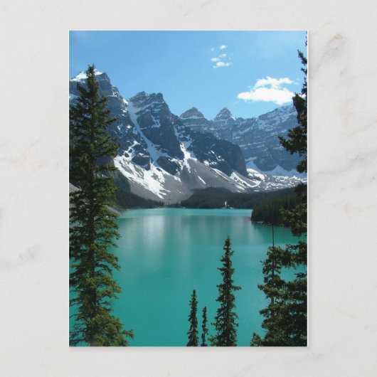De Rockies - Moraine Lake Briefkaart (Voorkant)
