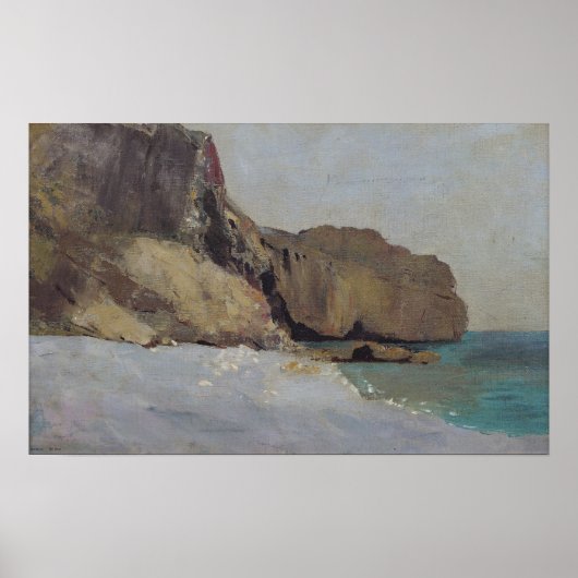 De Rocks in Vallieres, bij Royan Poster (Voorkant)