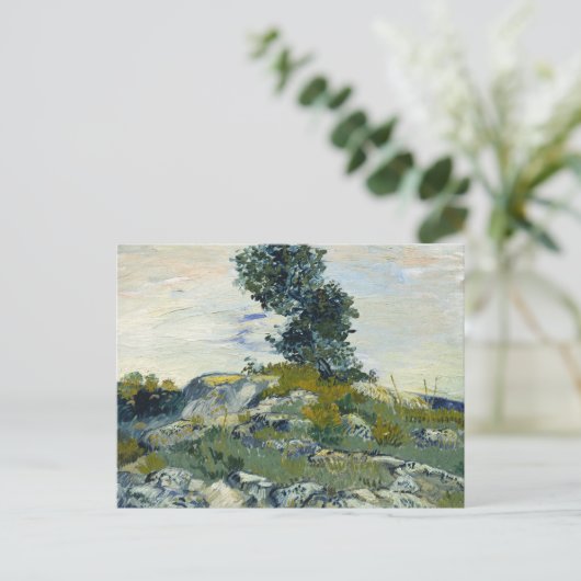 De Rocks Vincent van Gogh Briefkaart (Staand voorkant)