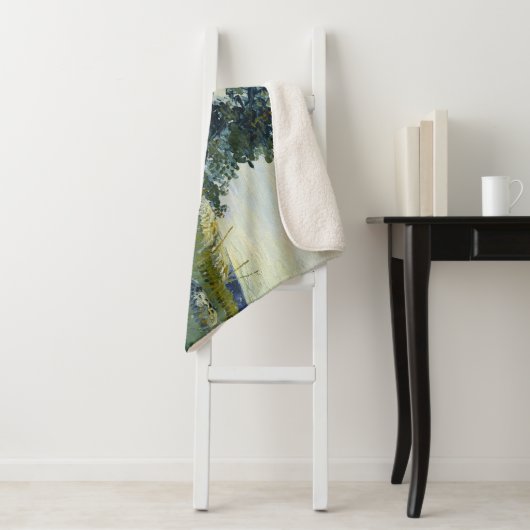 De Rocks Vincent van Gogh Sherpa Deken (In situ)