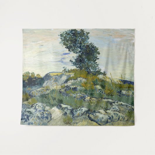 De Rocks Vincent van Gogh Wandkleed (Voorkant (horizontaal))