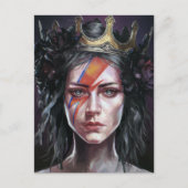 De rockster prinses briefkaart (Voorkant)