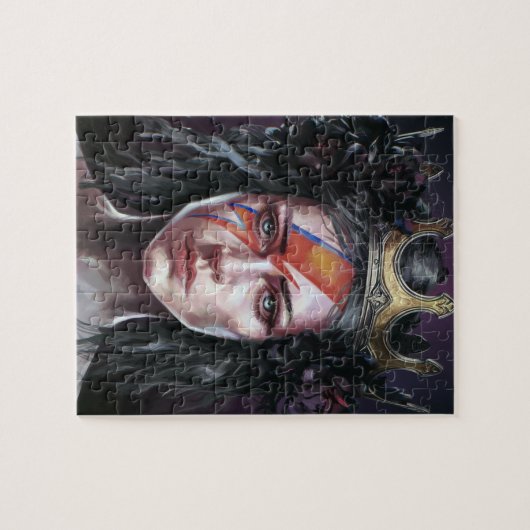 De rockster prinses legpuzzel (Horizontaal)