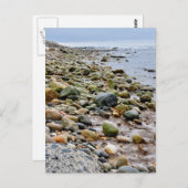 De Rocky Beaches van Montauk, Long Island, NY Briefkaart (Voorkant / Achterkant)