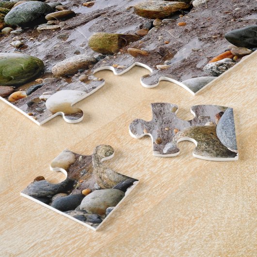 De Rocky Beaches van Montauk, Long Island, NY Legpuzzel (Zijkant)