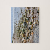 De Rocky Beaches van Montauk, Long Island, NY Legpuzzel (Verticaal)