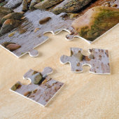 De Rocky Beaches van Montauk, Long Island, NY Legpuzzel (Zijkant)