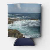 De Rocky Coast and Blue Ocean van Aruba Blikjeskoeler (Voorkant)