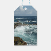 De Rocky Coast and Blue Ocean van Aruba Cadeaulabel (Voorkant)