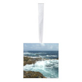 De Rocky Coast and Blue Ocean van Aruba Decoratie (Rechts)