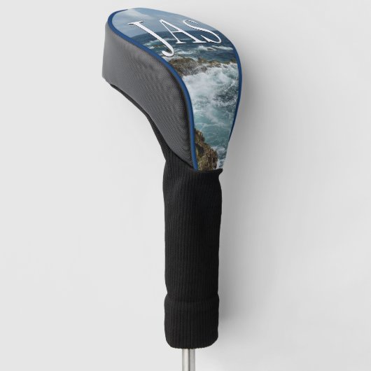 De Rocky Coast and Blue Ocean van Aruba Golfheadcover (Schuin)