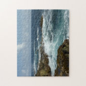 De Rocky Coast and Blue Ocean van Aruba Legpuzzel (Verticaal)