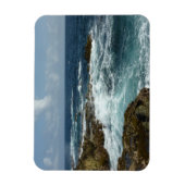 De Rocky Coast and Blue Ocean van Aruba Magneet (Verticaal)