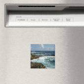 De Rocky Coast and Blue Ocean van Aruba Magneet (Insitu (Vaatwasser))