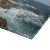 De Rocky Coast and Blue Ocean van Aruba Snijplank (Hoek)