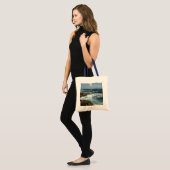 De Rocky Coast and Blue Ocean van Aruba Tote Bag (Voorkant (model))