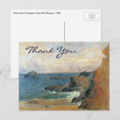 De Rocky Coast van Gauguin Briefkaart (Voorkant / Achterkant)