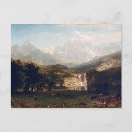De Rocky Mountains Briefkaart (Voorkant)