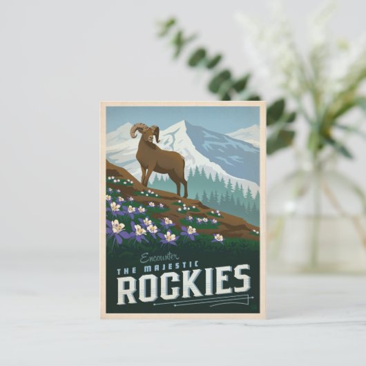 De Rocky Mountains | Colorado Briefkaart (Staand voorkant)