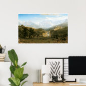 De Rocky Mountains, Lander's Peak 1863 Poster (Thuiskantoor)