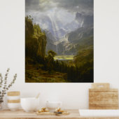 De Rocky Mountains, Lander's Peak (1863) Poster (Keuken)